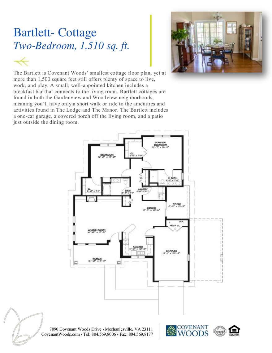 Covenant Woods Senior Living Community Assisted Living, Nursing Home